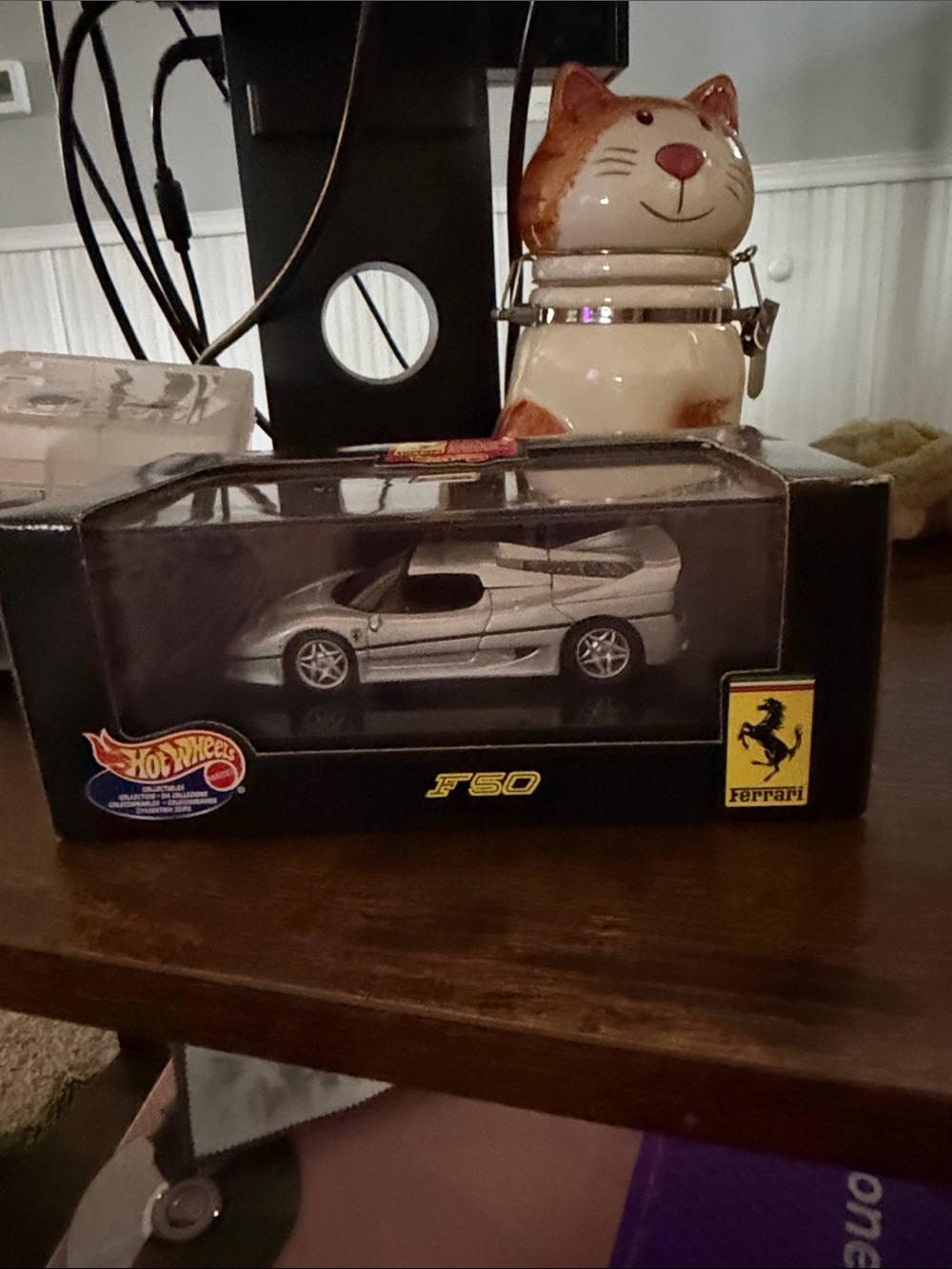 Hot Wheels Ferrari F50 1999 Silver 1 43 Scale Diecast Model Car